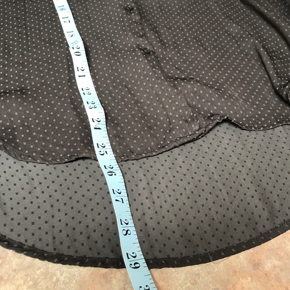 H&M button up polka dotted blouse - Picture 10 of 10